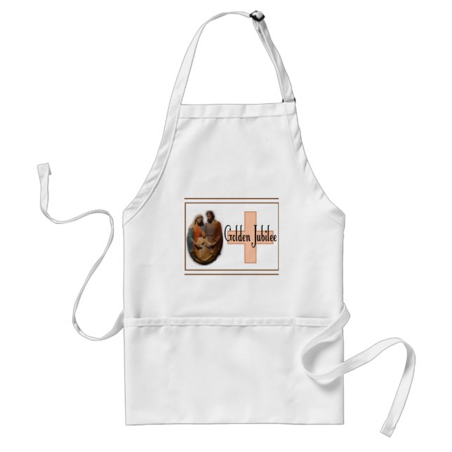 Golden Jubilee Gifts for Nuns Standard Apron (Front)