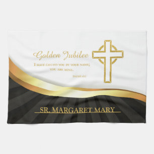Golden Jubilee of Religious Life, 50 Year Tea Towel