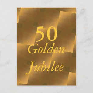 Golden Jubilee Postcard