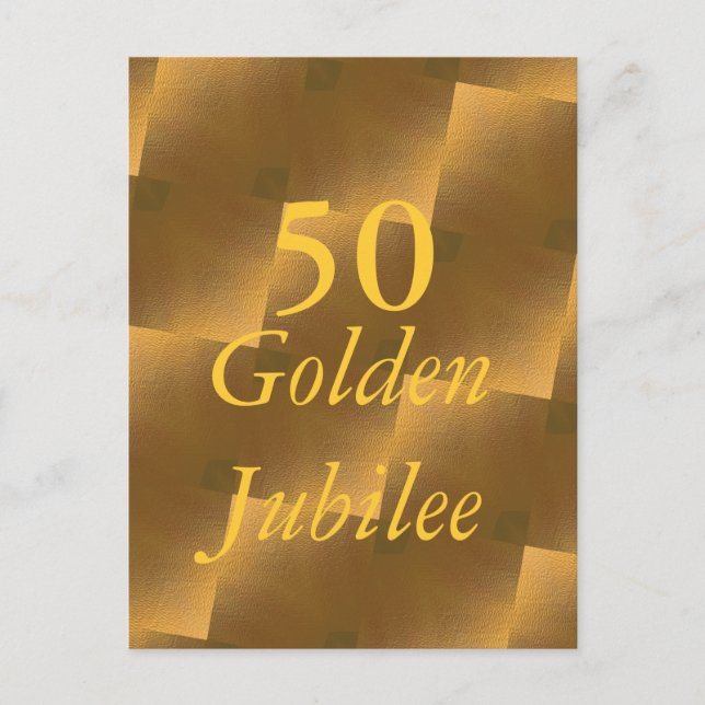 Golden Jubilee Postcard (Front)