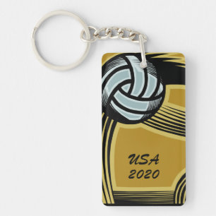 Golden - key ring