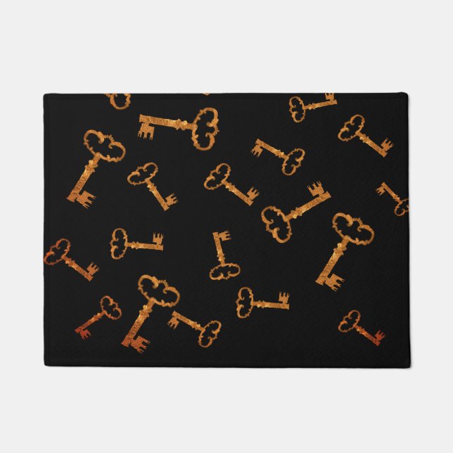 Golden keys Door Mat (Front)