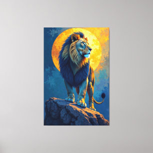 Golden King Canvas Print