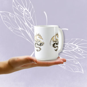 Golden  King Dragon Coffee Mug