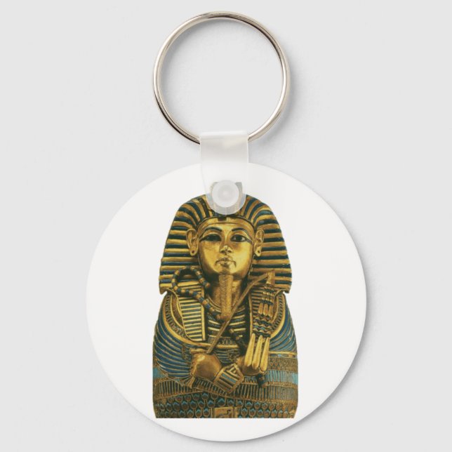 Golden King Tut Key Ring (Front)