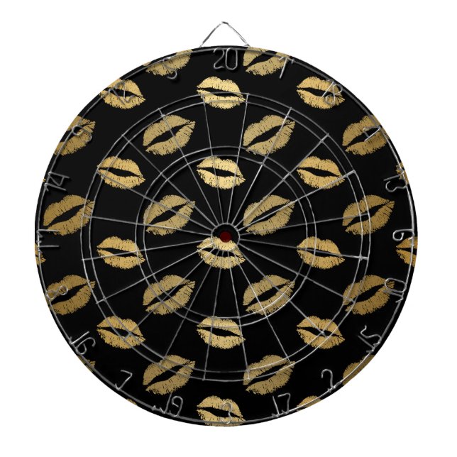 Golden kisses dartboard (Front)