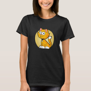Golden Kitten Pets Cat House Tiger T-Shirt
