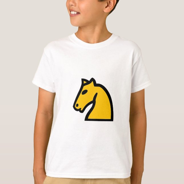 golden knight chess T-Shirt (Front)