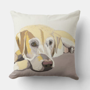 Golden Labrador Cushion