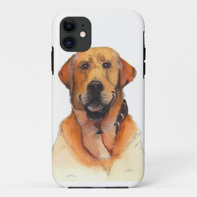 Golden Labrador Retriever Case-Mate iPhone Case (Back)