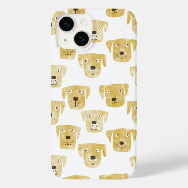 Golden Labrador Retriever Dog Case-Mate iPhone Case (Back)