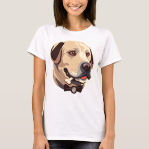 Golden Labrador Retriever Dog T-Shirt