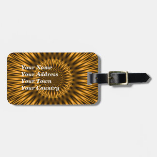 Golden Lagoon Luggage Tag