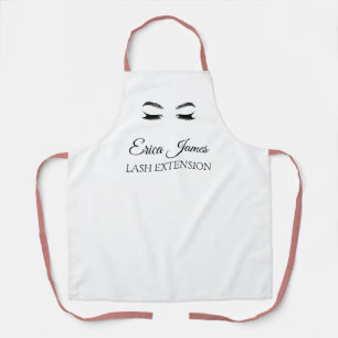 Golden Lashes & Brow Beauty Salon Apron