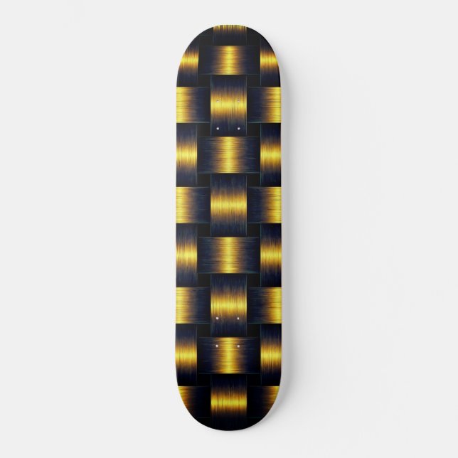 Golden Lattice - Skateboard (Front)