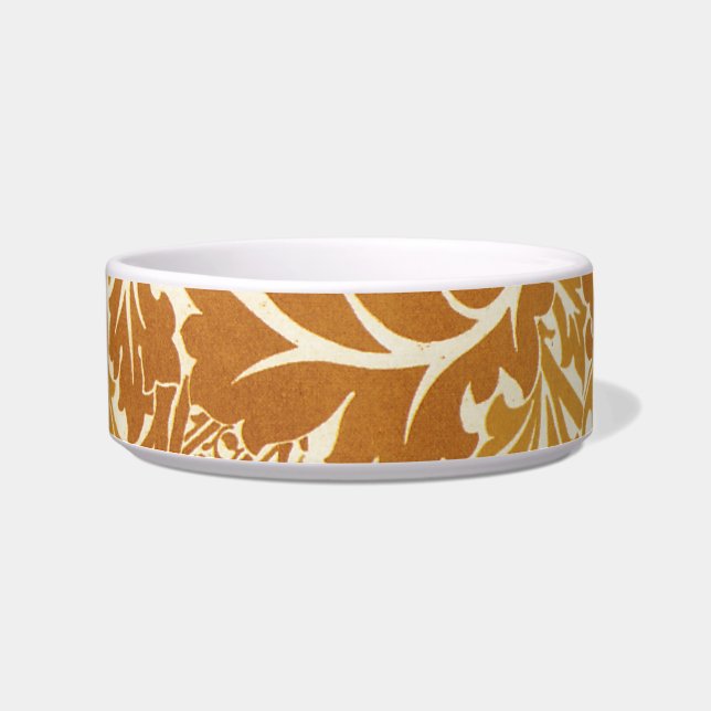 Golden Leaf Design Bowl (Front)