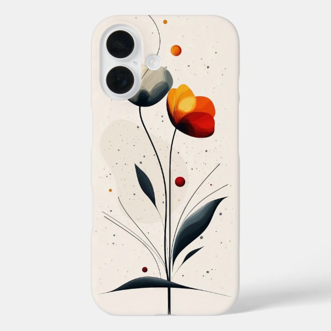 Golden Leaf Drift Case-Mate iPhone Case (Back)