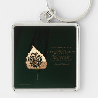 Golden Leaf Key Ring