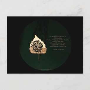 Golden Leaf Postcard