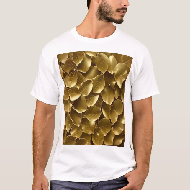 Golden Leaf  T-Shirt (Front)