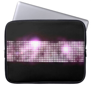 Golden leather upholstery, a closeup shot laptop sleeve