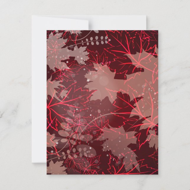 Golden Leaves 1 Card (Front)
