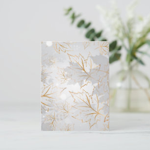 Golden Leaves 3 Postcard