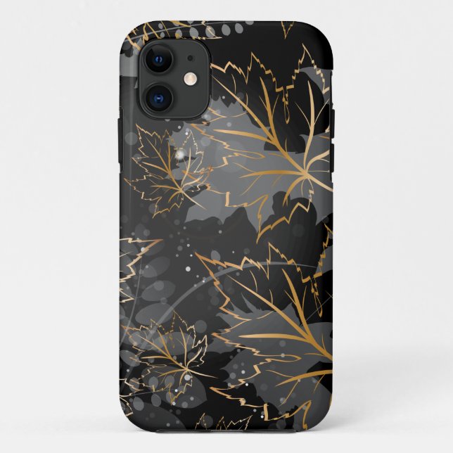 Golden Leaves 5 Case-Mate iPhone Case (Back)