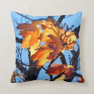 Golden Leaves Cushion