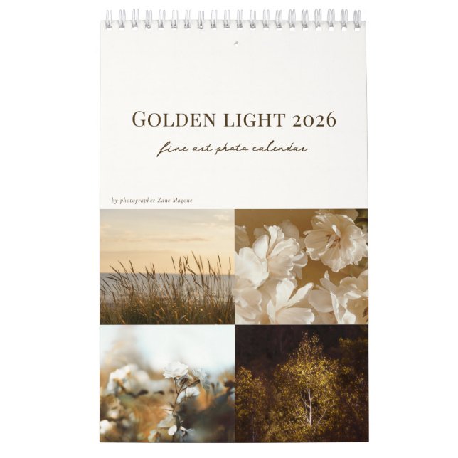 Golden Light calendar 2026 (small) (Cover)