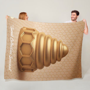 "Golden Light Designs" Fleece Blanket