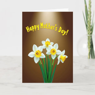 Golden Light Mothers Day Card