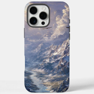 Golden Light Over the Alpine River002 iPhone 16 Pro Max Case