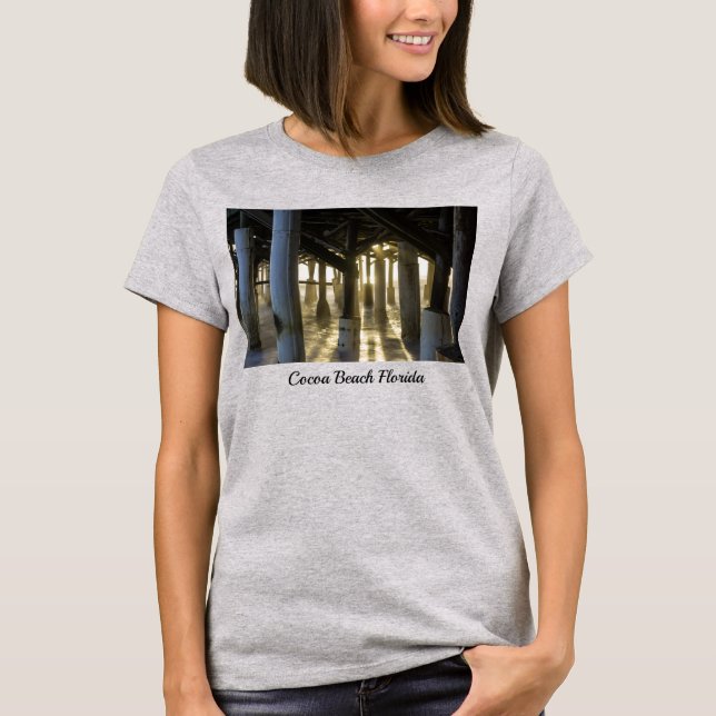Golden Light Shines Through T-Shirt (Front)