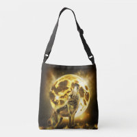 Golden Lightning Wolf