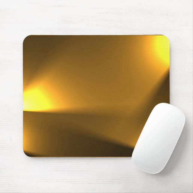 Golden Lights Mouse Mat (With Mouse)