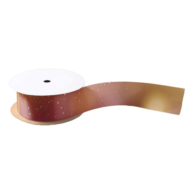 Golden Lights Satin Ribbon (Spool)