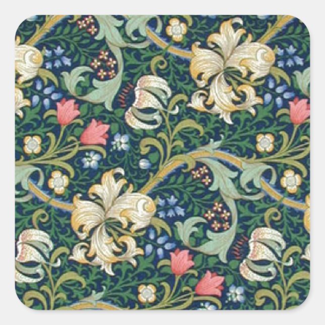 Golden Lilies Sticker (Front)