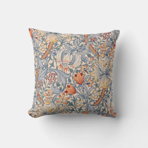 Golden Lily, William Morris Cushion