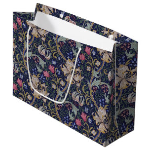 Golden Lily, William Morris Large Gift Bag