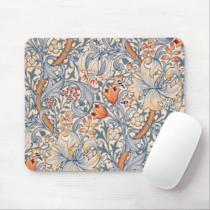 Golden Lily, William Morris Mouse Mat