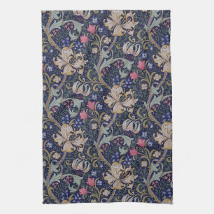 Golden Lily, William Morris Tea Towel
