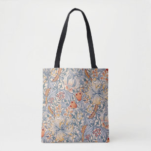 Golden Lily, William Morris Tote Bag