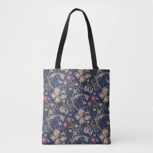 Golden Lily, William Morris Tote Bag