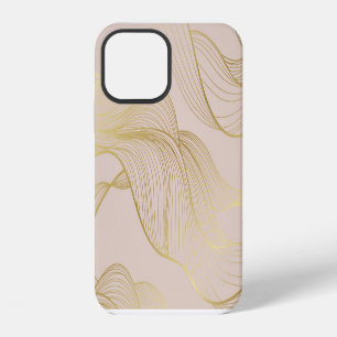 Golden Lines: Luxury Vintage Pattern. iPhone 12 Case