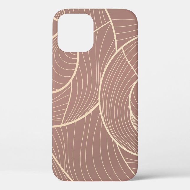 Golden lines pattern background. Luxury gold Line  Case-Mate iPhone Case (Back)
