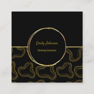 Golden Lines Style Solutions Business Card