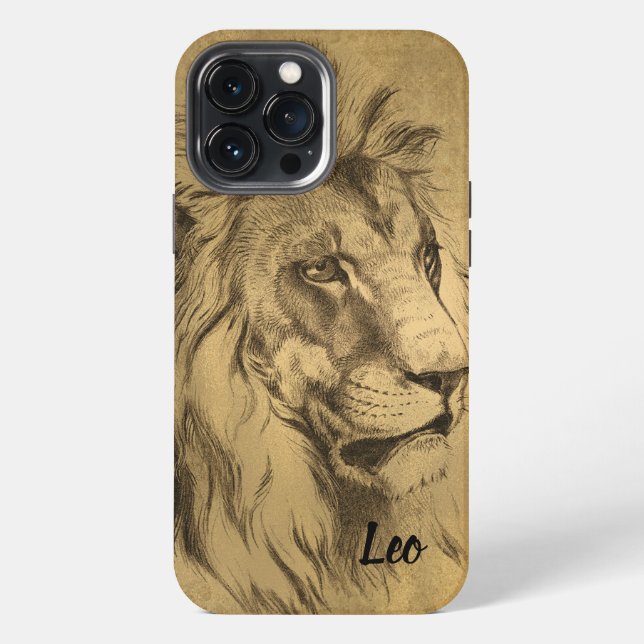 Golden Lion  iPhone Case (Back)