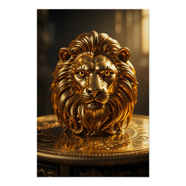 Golden Lion Majesty Poster (Front)