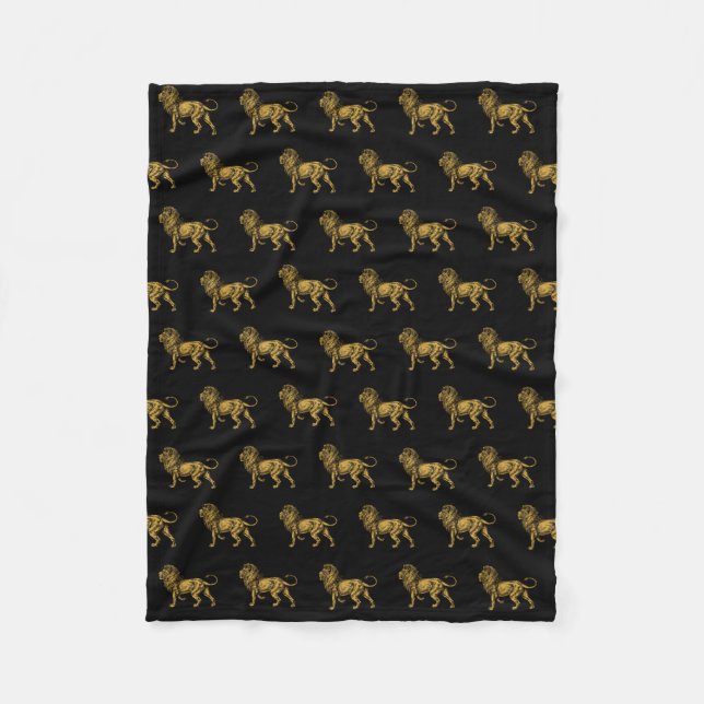 Golden Lion TP Fleece Blanket (Front)